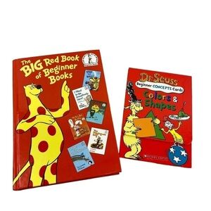 Dr Seuss Beginner Book and Concept Cards Bundle for Kids
